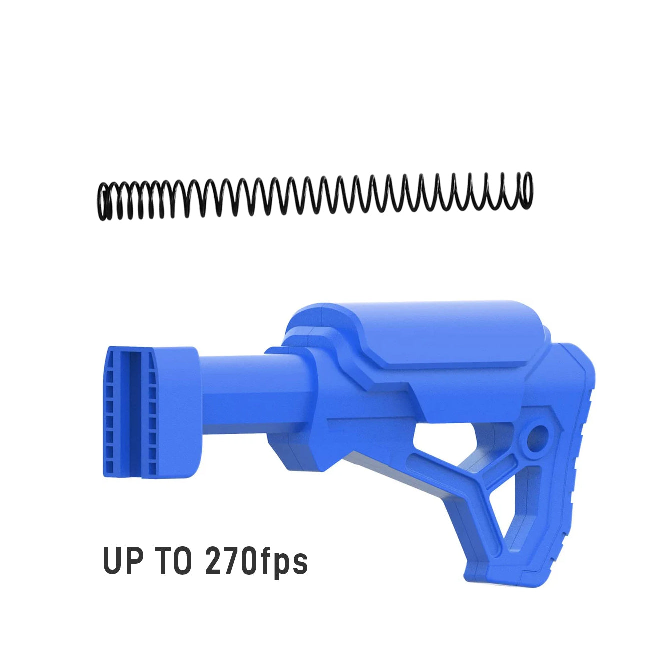 Tactical Rear Stock for SplatRball SRB400, SRB400-SUB, SRB1200, SRB375M