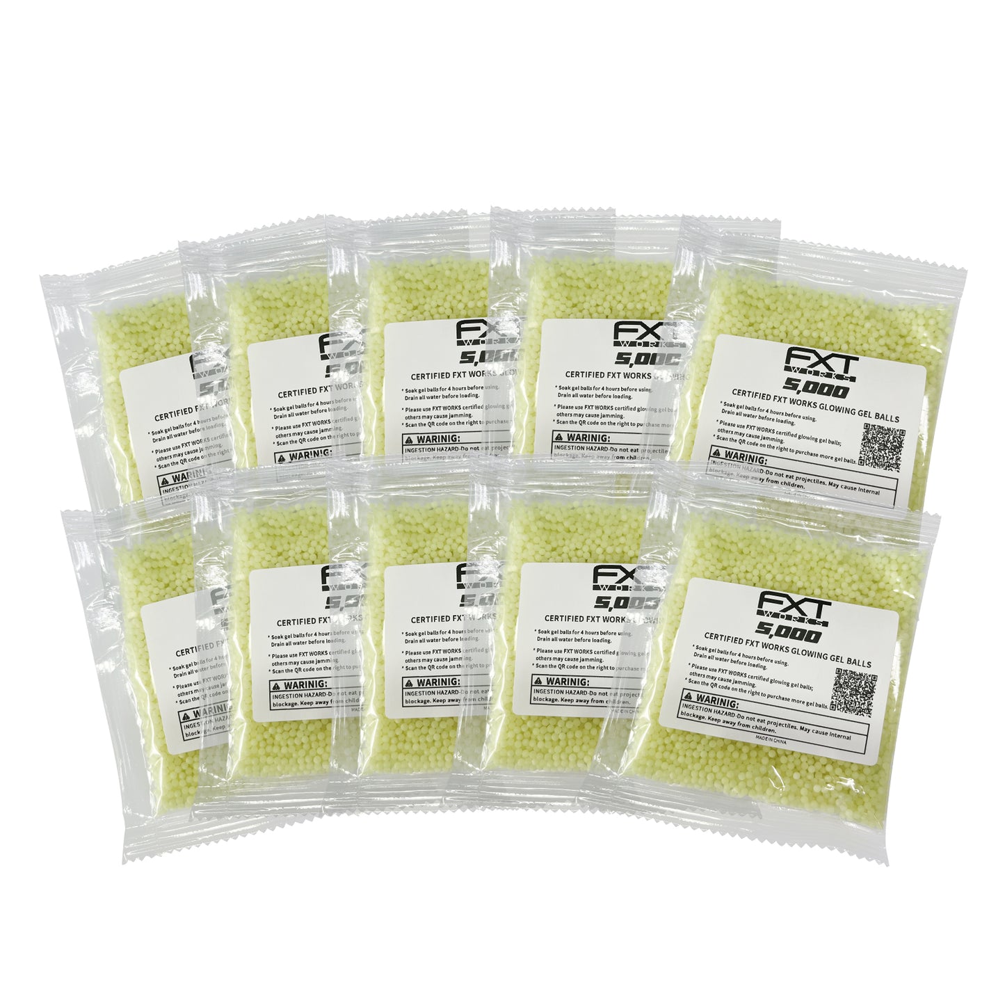 FXTWORKS 50K Glowing Gel Balls