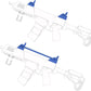 Tactical Mount & Sight Set for SplatRBall SRB400, SRB400-SUB